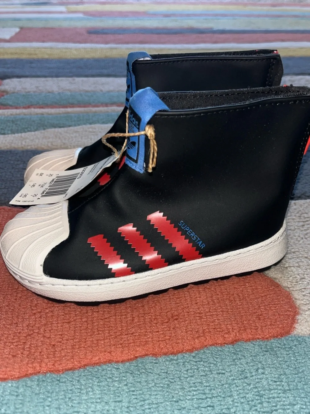 Adidas Superstar 360 Rain boots toddler 8